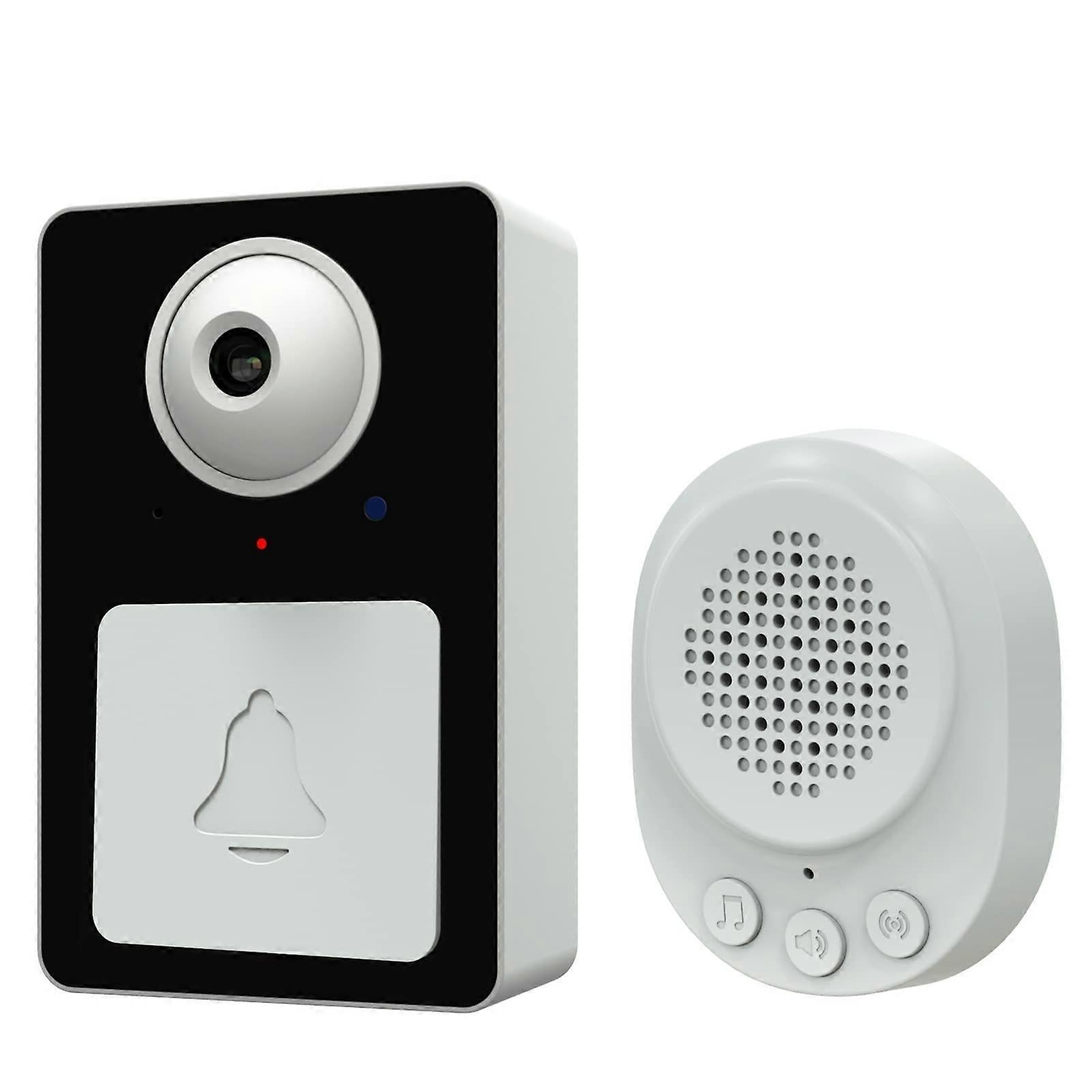 Wireless Video Doorbell Camera Rechargeable Chime | Simpledeals