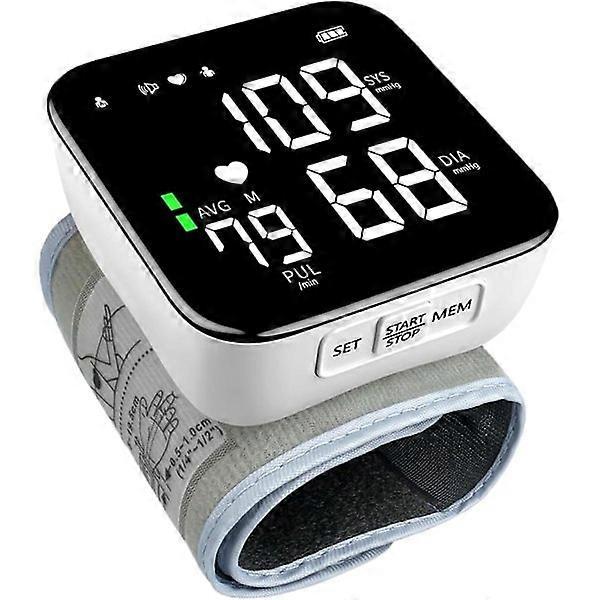 Wrist Blood Pressure Monitor LED Screen | Simpledeals