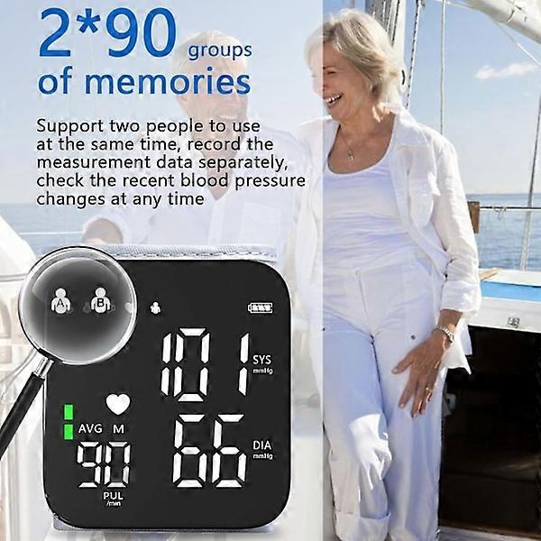 Wrist Blood Pressure Monitor LED Screen | Simpledeals