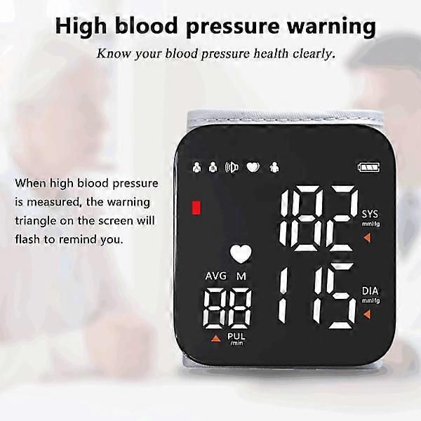 Wrist Blood Pressure Monitor LED Screen | Simpledeals