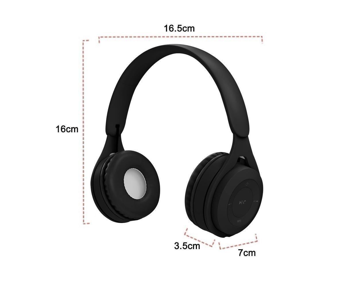 Bluetooth Over-Ear Headphones Wireless Mic | Simpledeals