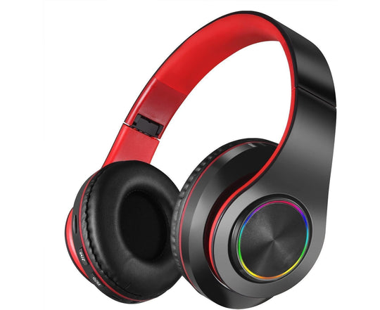 Bluetooth Over Ear Headphones Stereo Bass Mic