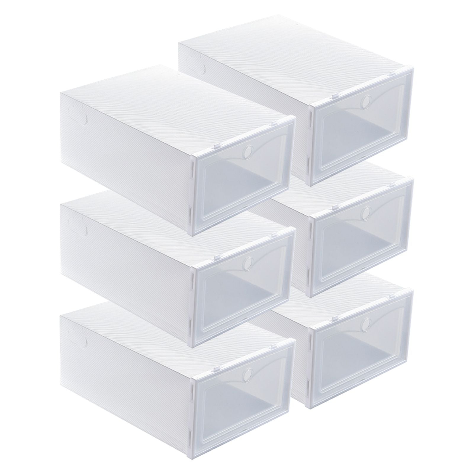 Shoe Storage Box Large White 33x23x13cm