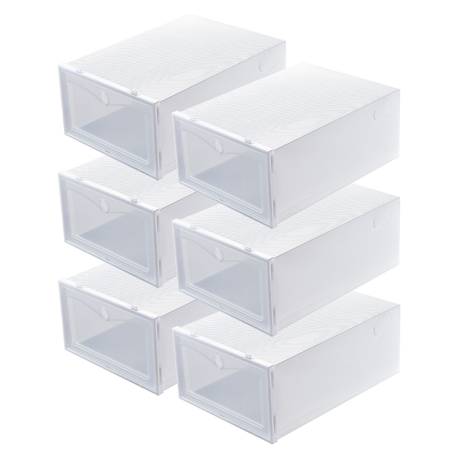 Shoe Storage Box Large White 33x23x13cm