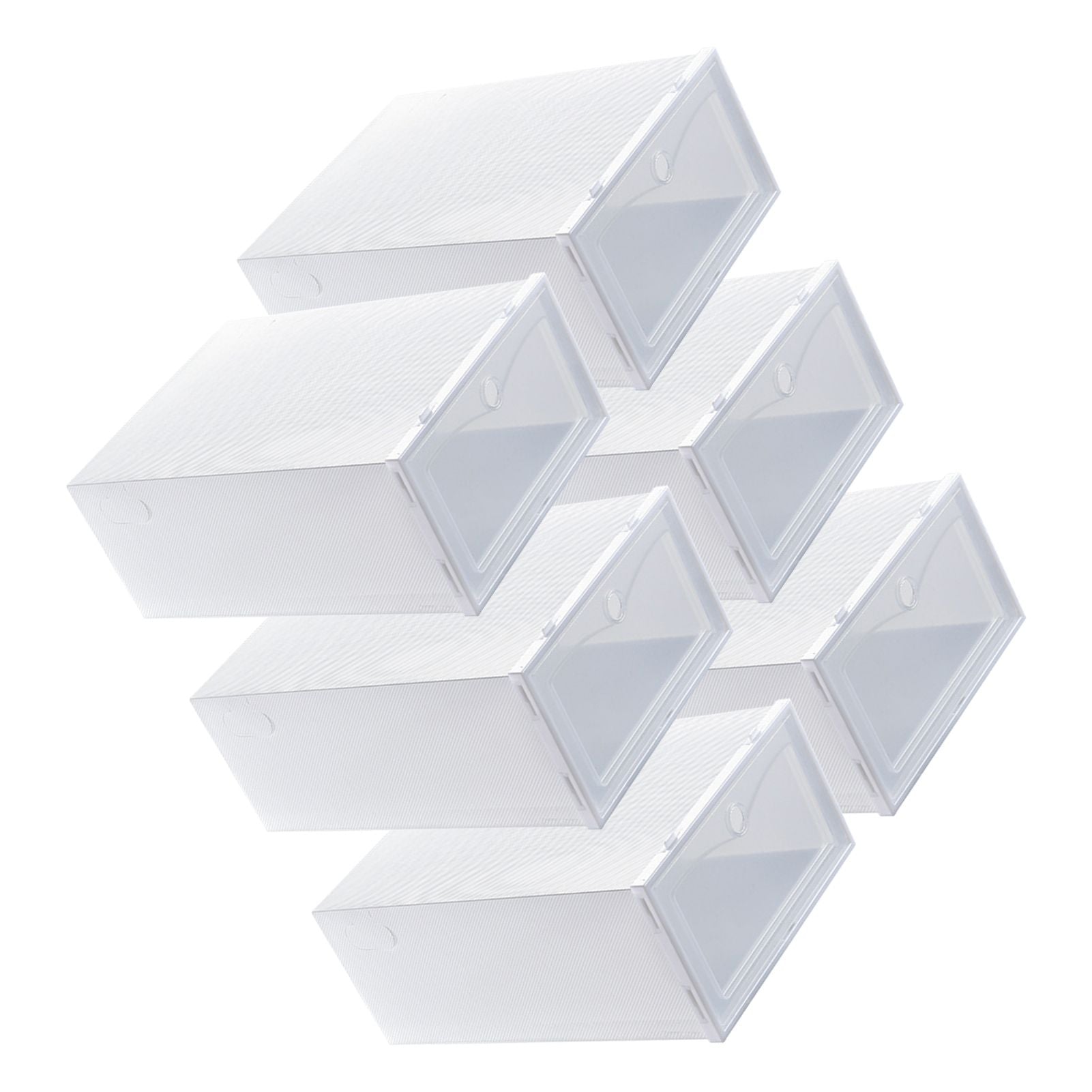 Shoe Storage Box Large White 33x23x13cm