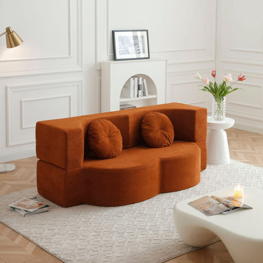Grey Velvet Sofa Bed