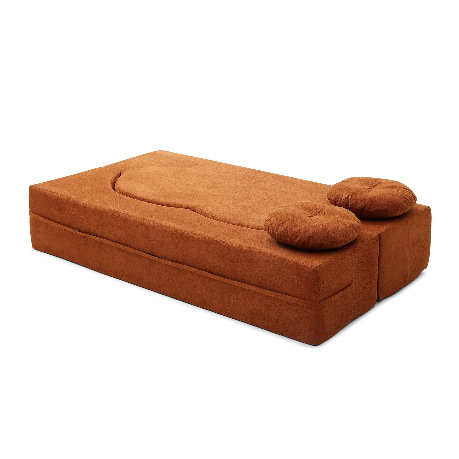 Folding Sofa Bed Velvet