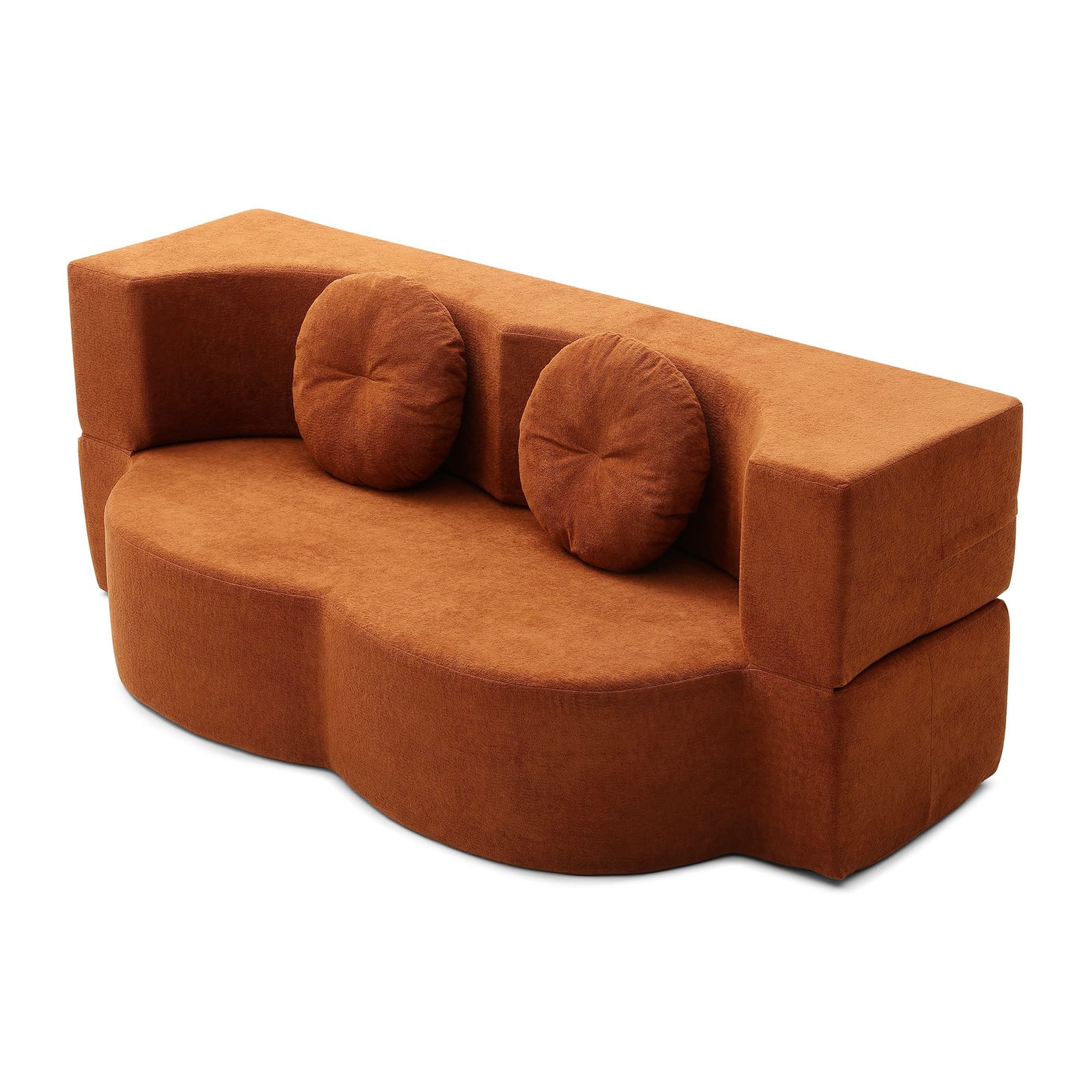 Folding Sofa Bed Velvet
