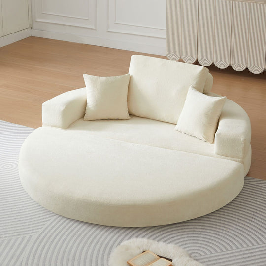 Sofa Bed Velvet Round