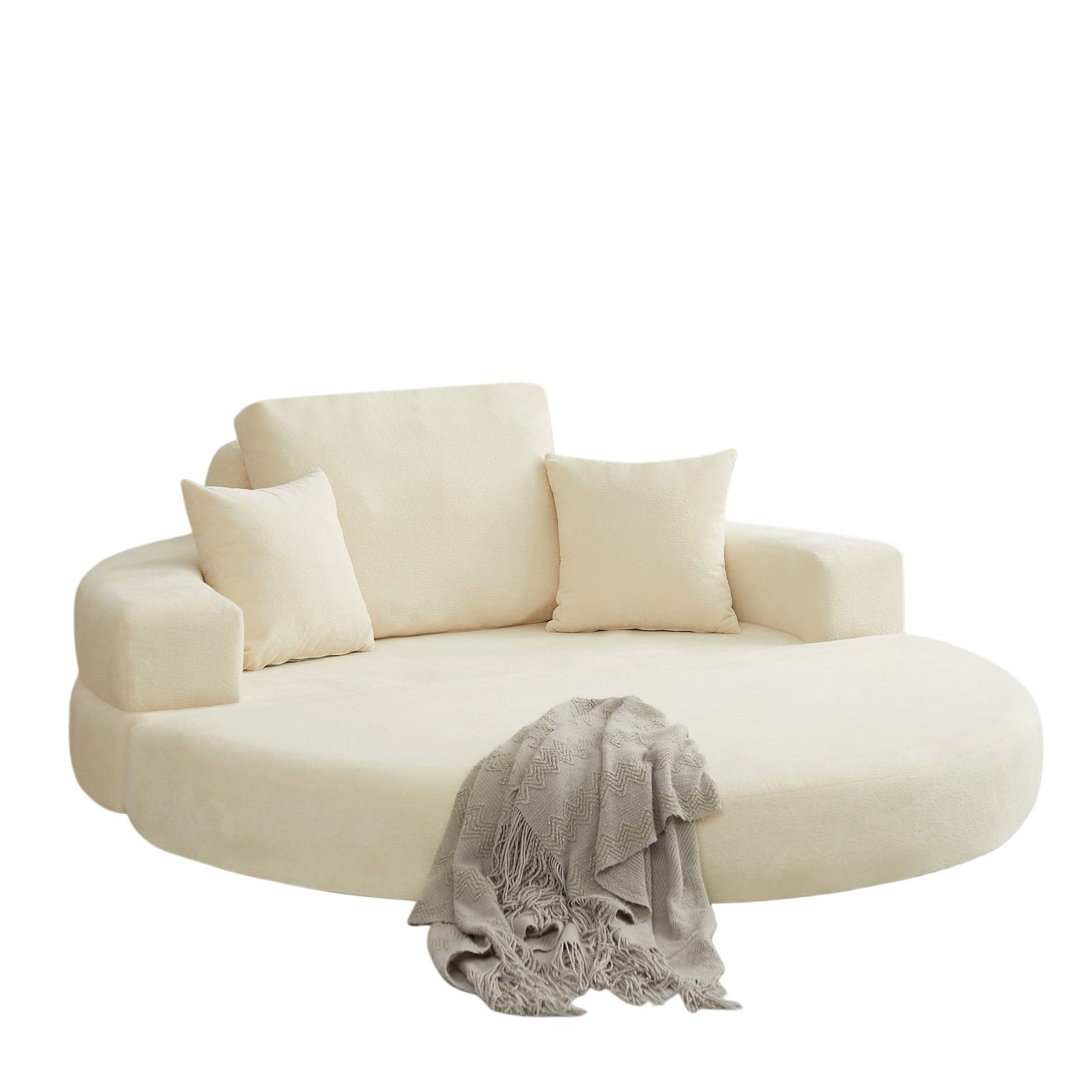 Sofa Bed Velvet Round