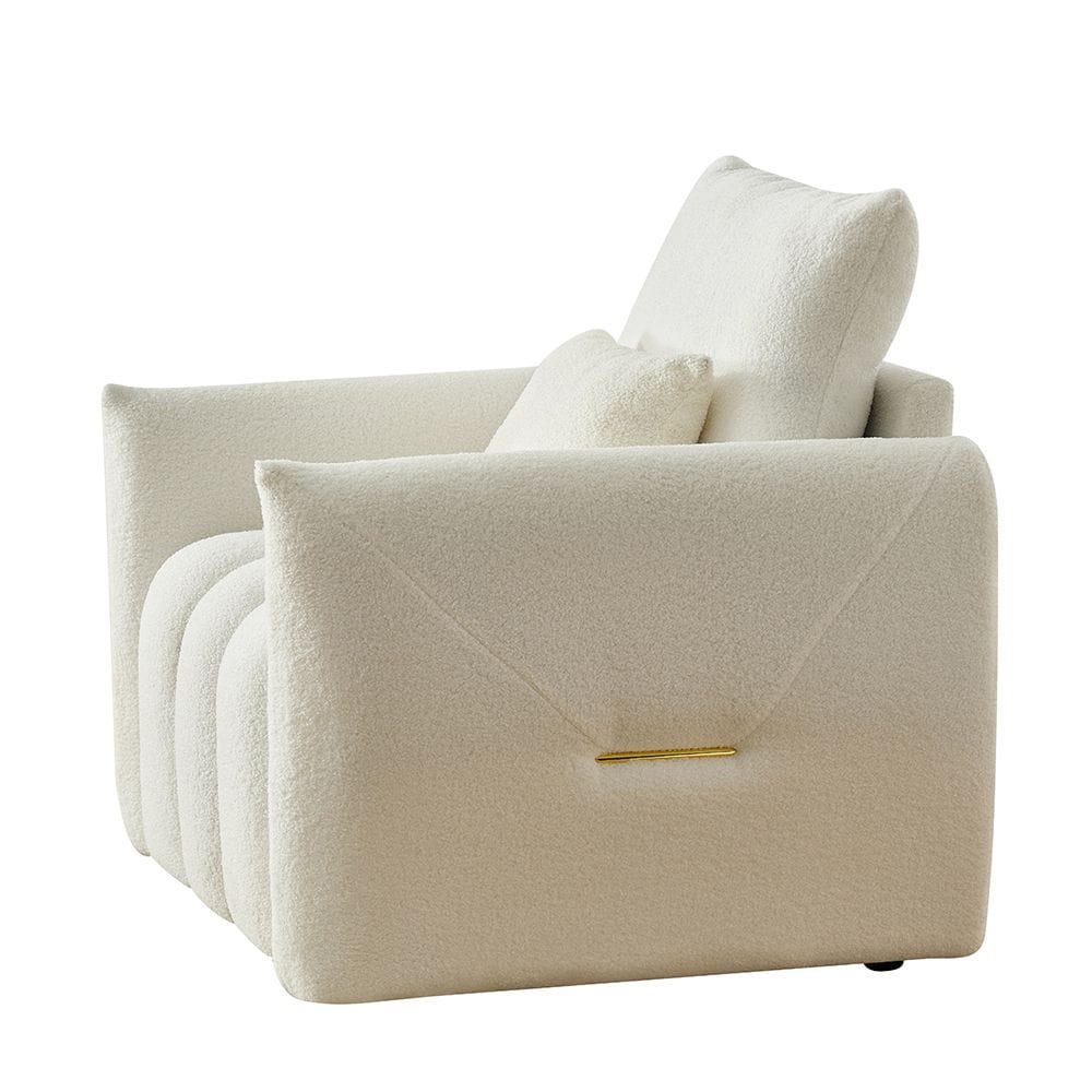 Modern Sofa Black Velvet