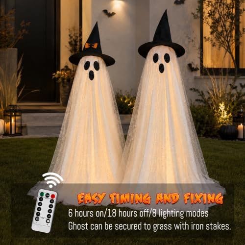 Ghost Lights Outdoor White