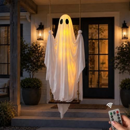 Halloween Ghost Decoration White double