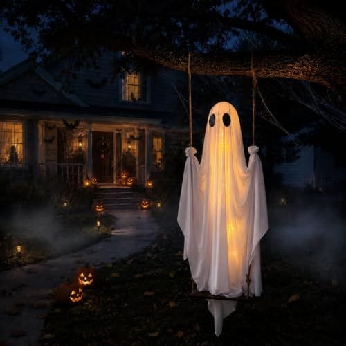 Halloween Ghost Decoration White double