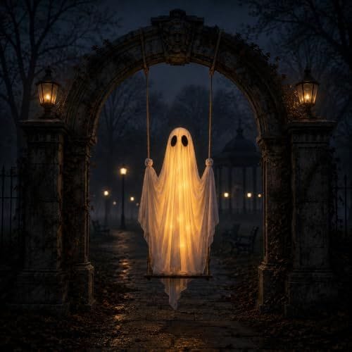 Halloween Ghost Decoration White double