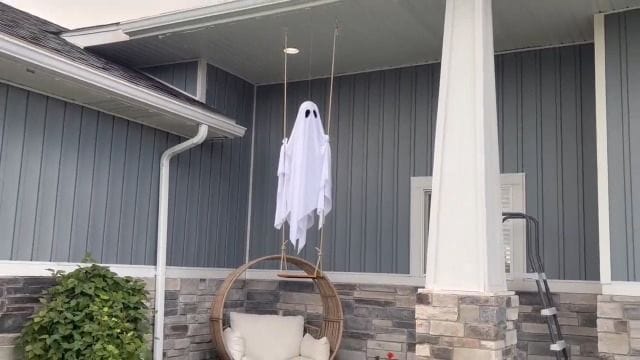 Halloween Ghost Decoration White double