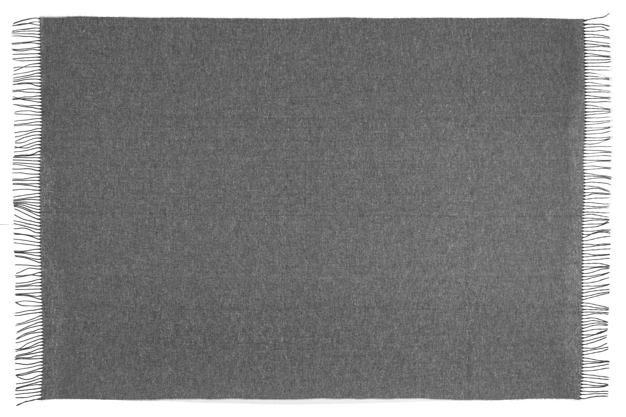 Paddington Throw - Fine Wool Blend - Olive/Peach/Plum/Camel