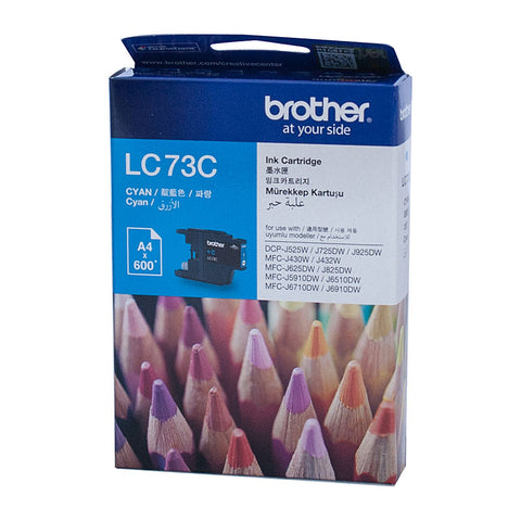 Lc-73C Cyan High Yield Ink- Up To 600 Pages