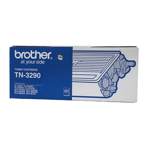 BROTHER TN-3290 Mono Laser Toner - High Yield - HL-5340D/5350DN/5370DW/5380DN, MFC-8370DN/8890DW/8880DN- up to 8000 pages