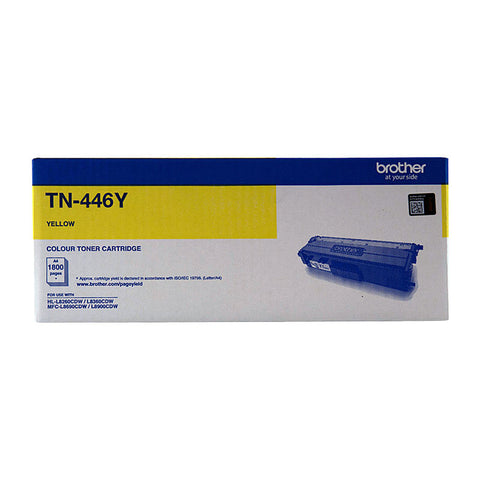 Tn-446Y Colour Laser - Super High Yield Yellow- 6,500 Pages
