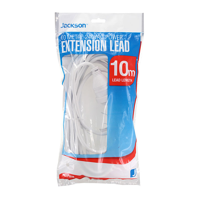 Ext Lead 10M White - Jackson