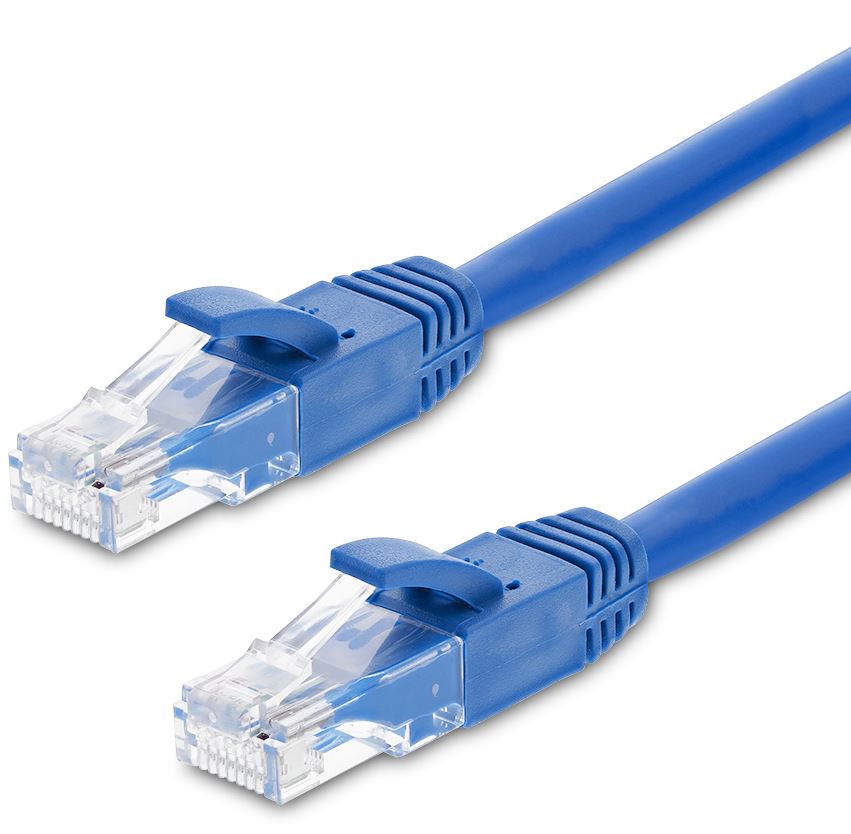 Cat6 Cable 0.5M - Blue Rj45 Ethernet Patch Cord - Color Premium Network Lan