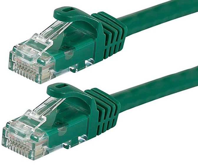 Cat6 Cable 3M - Green Premium Rj45 Ethernet Patch Cord - Color Network Lan Utp