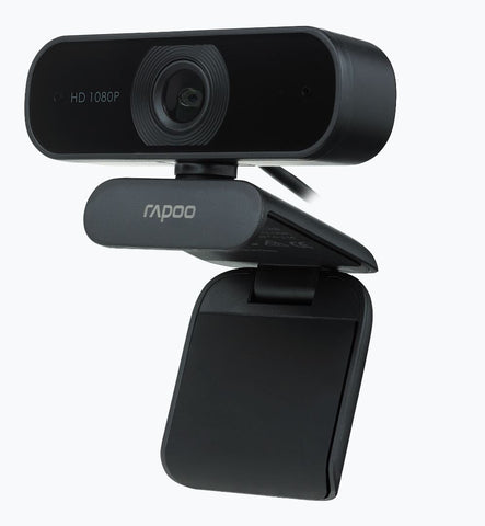 Rapoo C260 Webcam Fhd 1080P/Hd720P, Usb 2.0 Compatible Win7/8/10, Mac Os X 10.6 Or Above, Chrome Os And Android V5.0 Or Above - Ideal For Teams, Zoom