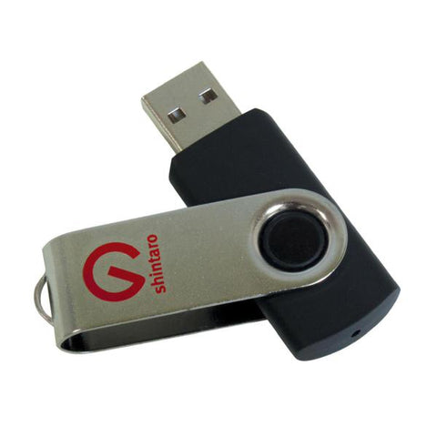 32Gb Rotating Pocket Disk Usb3.2 Gen 1 - Backwards Compatible