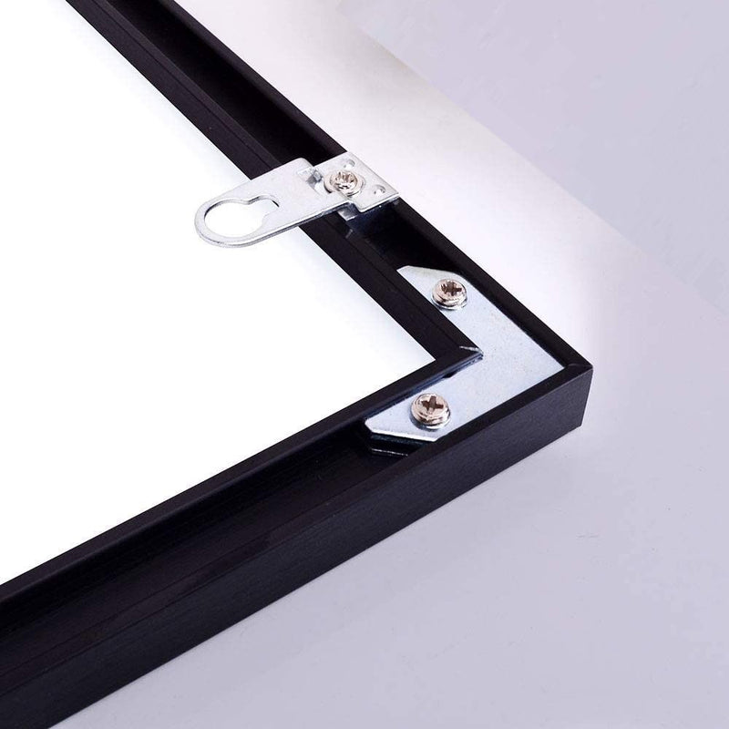 Full-Length Mirror Long Standing For Bedroom And Bathroom (106 X 35 Cm, Black) - Mirrors