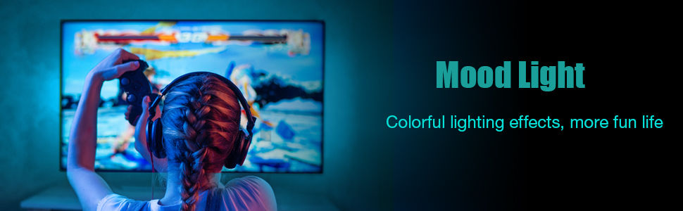 3M Led Strip Lights For Tv, Gaming, And Computer (Lights Strip App With Remote)