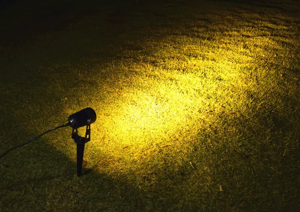 3 X Led Spotlights Powered Solar Garden Lights Outdoor Waterproof (Warm White) | Outdoor Lights - photo 13