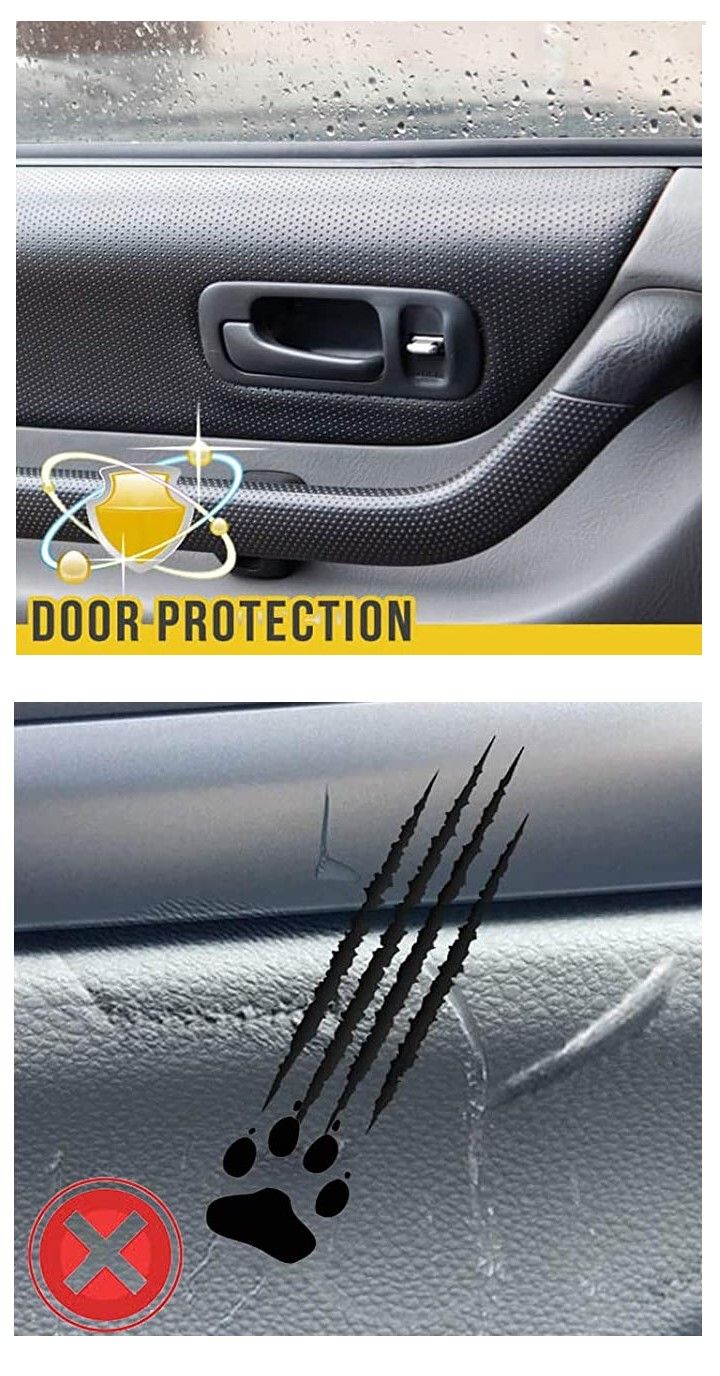 Waterproof Dog Seat Cover with View Mesh and Scratch Prevent for Trucks, Automotive Decor