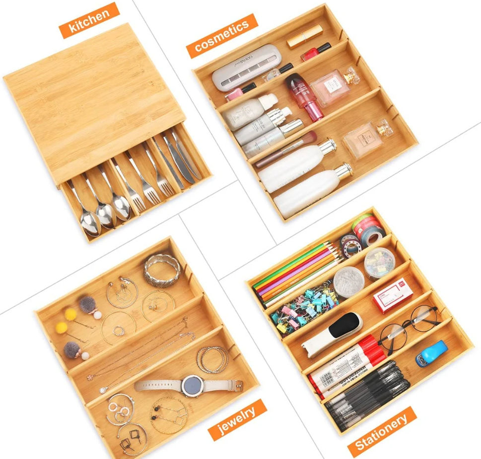 Bamboo Kitchen Organization