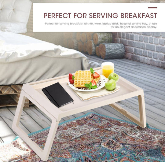 Multifunction Laptop Bed For Home Office (White)