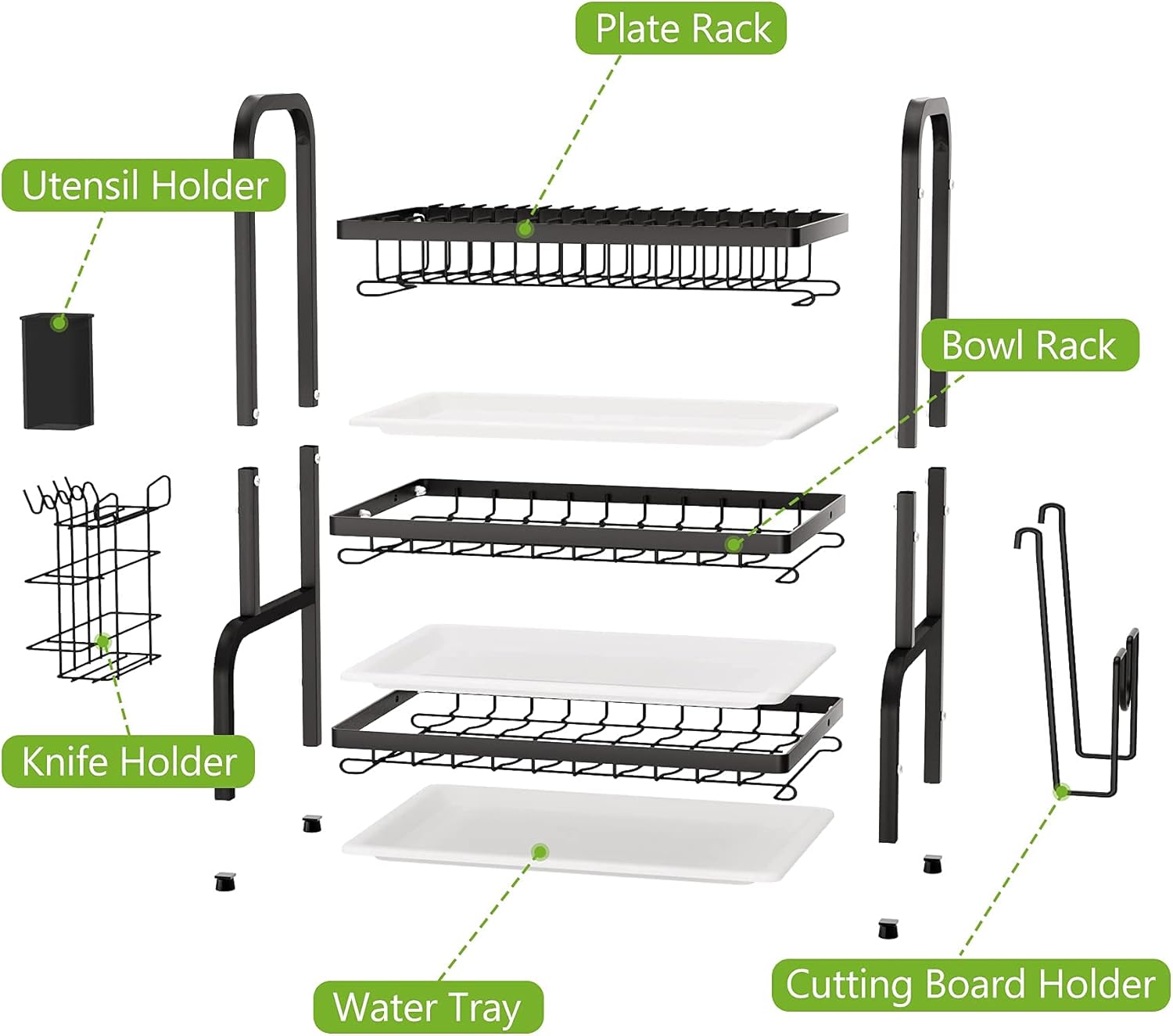Durable 3-Tier Dish