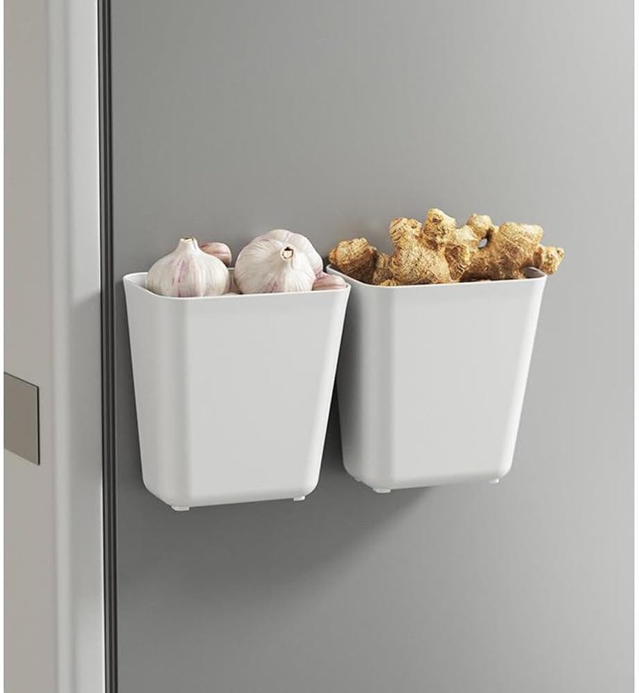 Waterproof Plastic Office - CARLA HOME 4-Pack Self-Adhesive Wall Storage Box For Cabinet Doors, Kitchen, Bathroom & 15x11x6cm