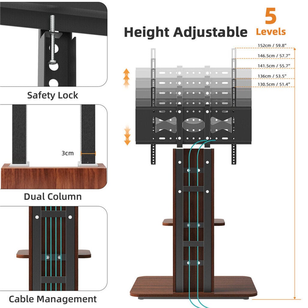 Adjustable Tv Stand Heavy Duty 600x400cm