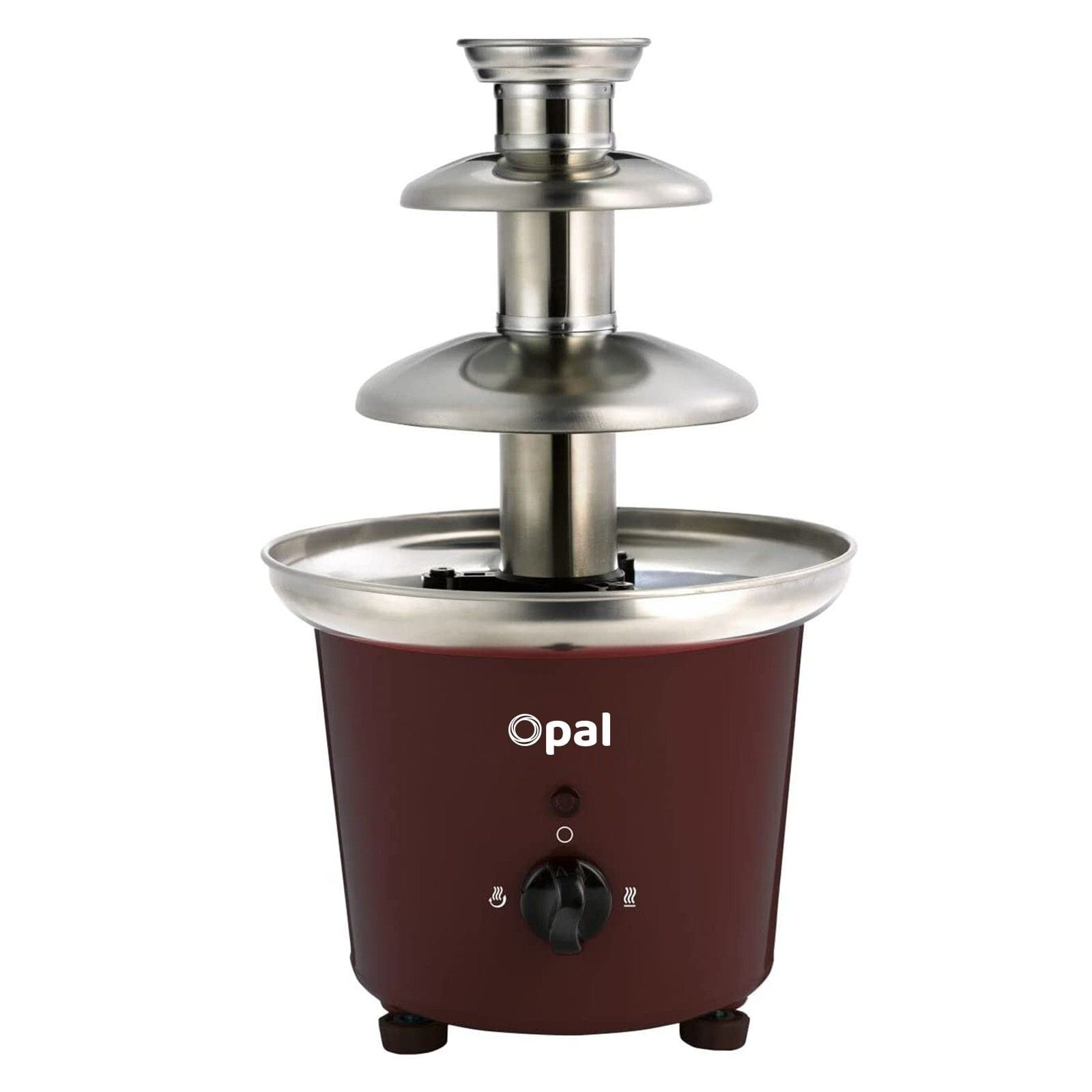 Electric Chocolate Fondue Fountain Stainless Steel 20x15x25cm