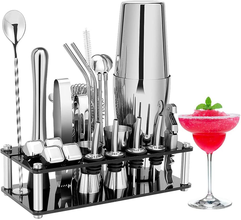 Cocktail Shaker 23 pieces of  Professional Bar Tools