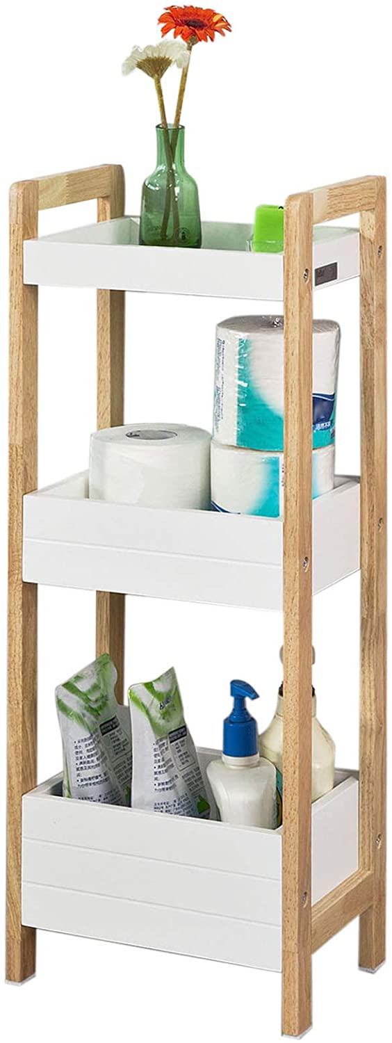 Maximize Space with a Stylish 3-Tier White Bathroom Shelf