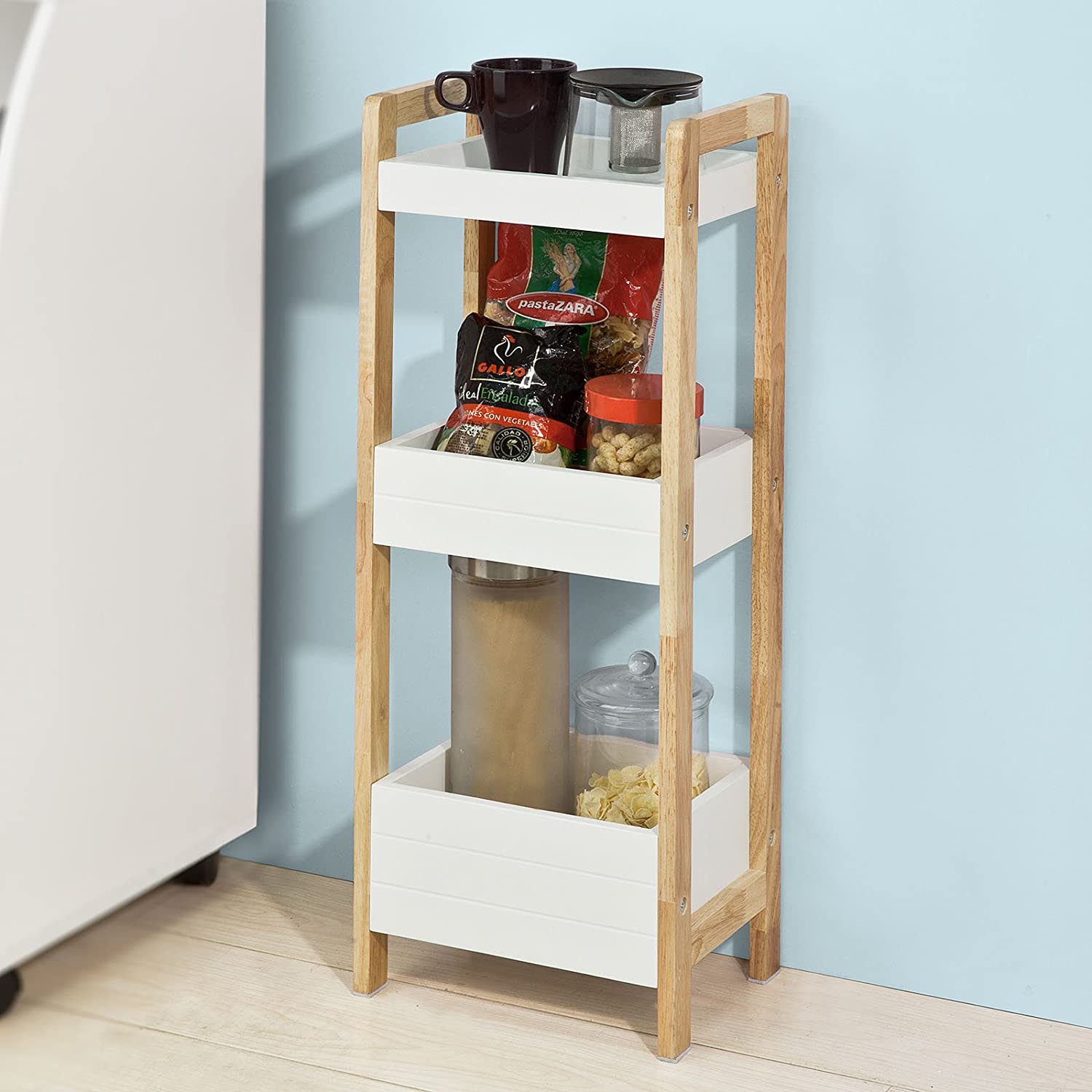 Maximize Space with a Stylish 3-Tier White Bathroom Shelf