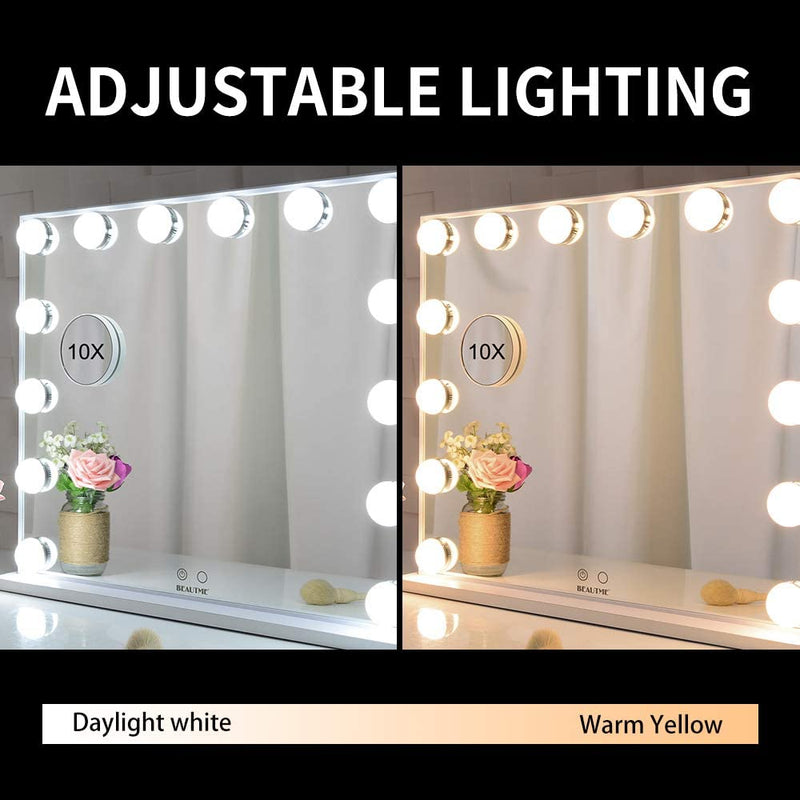 Hollywood Makeup Vanity Mirror with LED Lights and