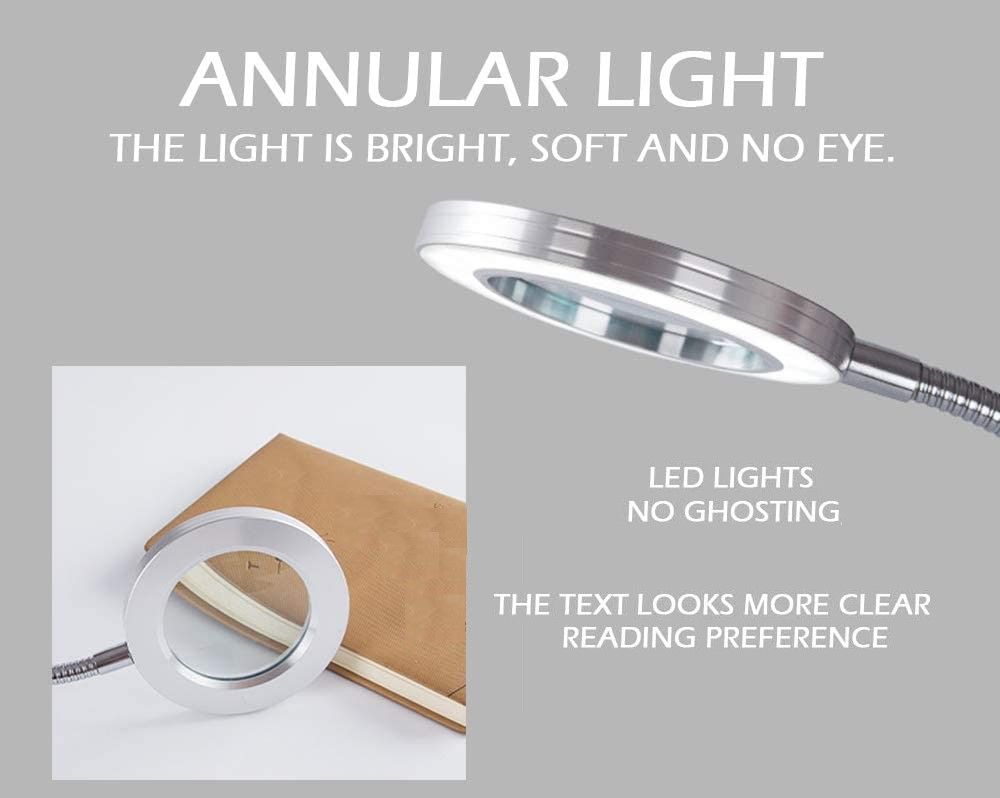 Led 8X Magnifying Lamp With Flexible Gooseneck | Pens & Pencils