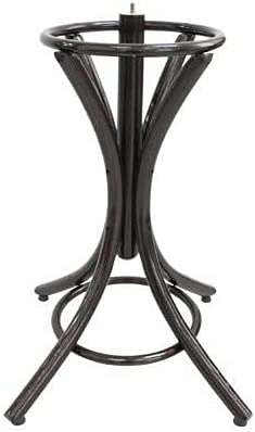 Brown Coat Rack with Stand Wooden Hat and 12 Hooks Hanger