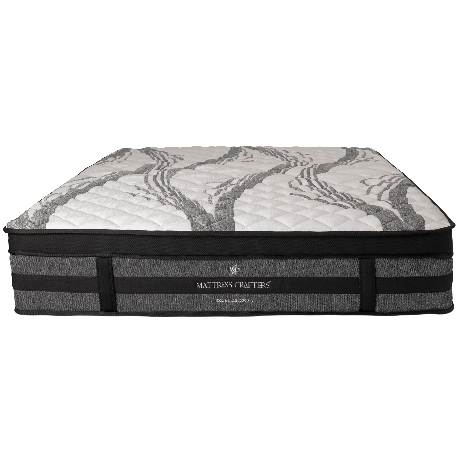 34cm Thick Medium Firm 2.3 coil gauge 7 Zone Pocket Spring Mattress