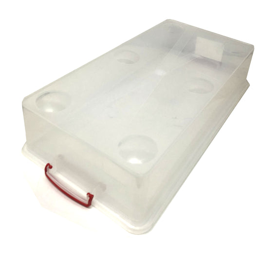 3X 35L Australian Made Premium Underbed Plastic Storage Tub Under Bed Box Large | Storage