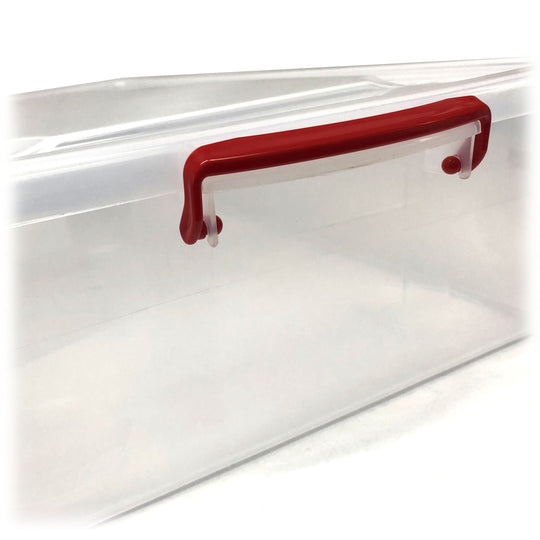 3X 35L Australian Made Premium Underbed Plastic Storage Tub Under Bed Box Large - Storage