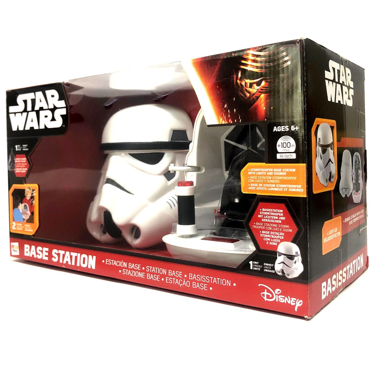 Star Wars Storm Trooper Darth Vader Base Station Light & Sound Talk 6+ | Toys