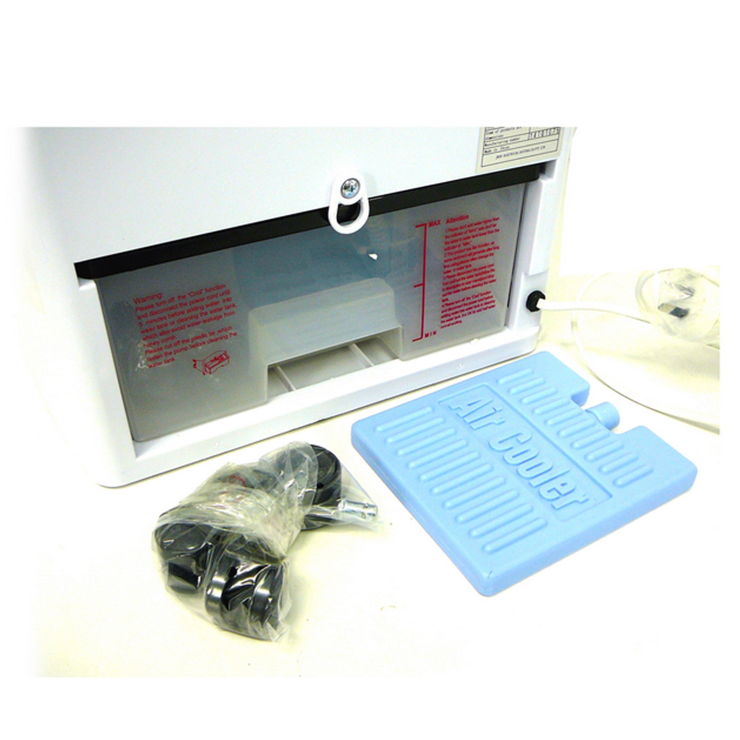 Appliances > Aroma Diffusers & Humidifiers - Portable Evaporative Air Cooler 3 In 1 Mist Ice Cooling Fan Humidifier 3.3L